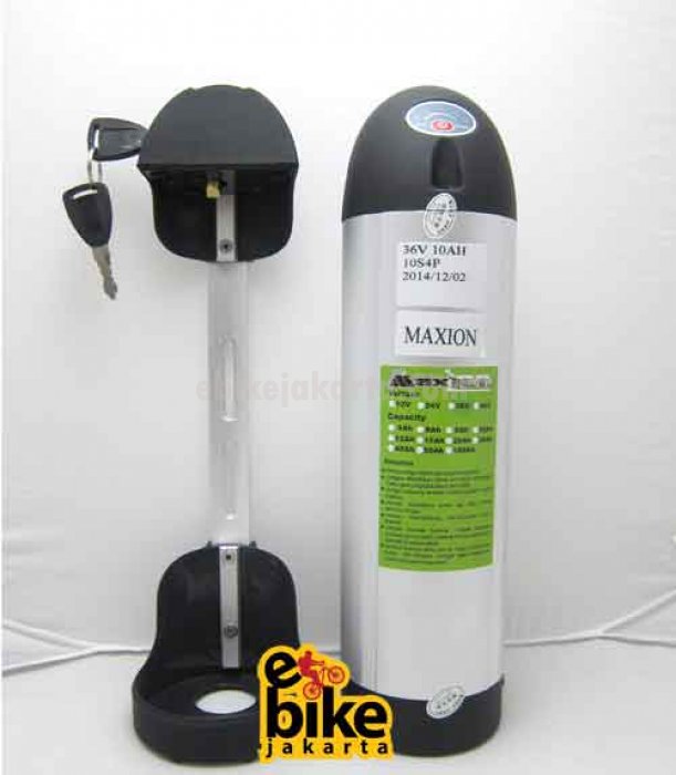 Baterai Mesin Sepeda Listrik ebike Maxion Bottle Kettle 36V 10Ah (P1323)