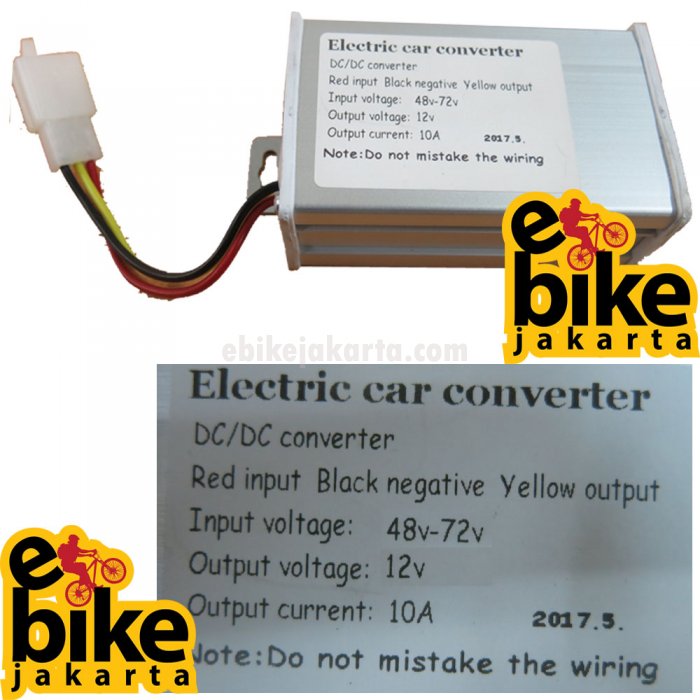 DC To DC StepDown 48V-72V To 12V 10A (DCS001)