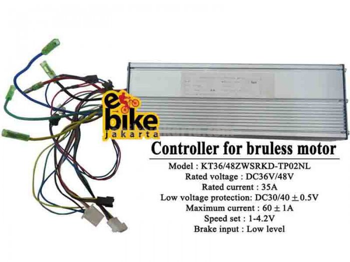 Controller for Brushless Motor Ebike 36/48V 1680W (ZCK3560)
